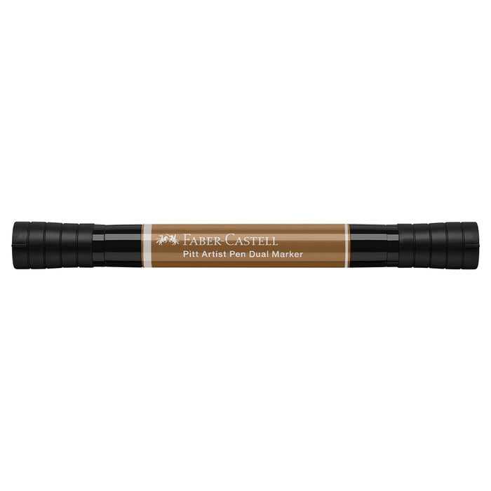 Faber Castell Pitt Artist Pen Dual Marker Raw Umber - #162180 Pitt Artist Pen