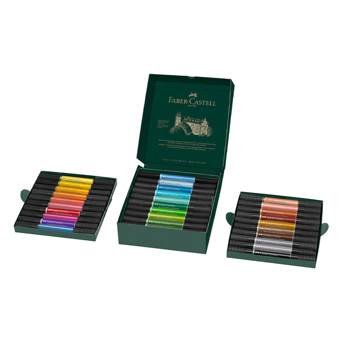 Faber Castell Pitt Artist Pen Dual Marker Wallet Of 30 - #162030 Pitt Artist Pen