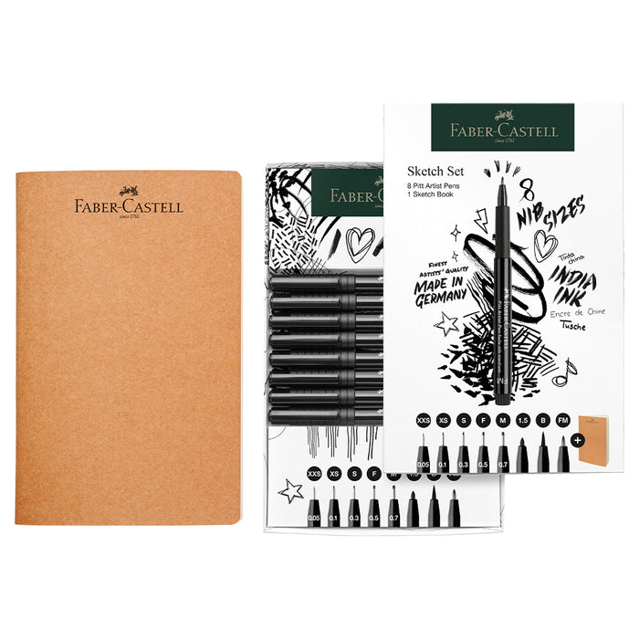 Faber Castell Pitt Artist Pen® 9-piece Set - #267102 Pitt Artist Pen