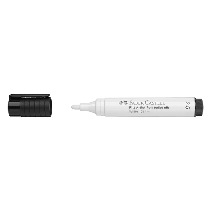Faber Castell Pitt Artist Pen® Big Brush - #101 Opaque White- #167601 Pitt Artist Pens