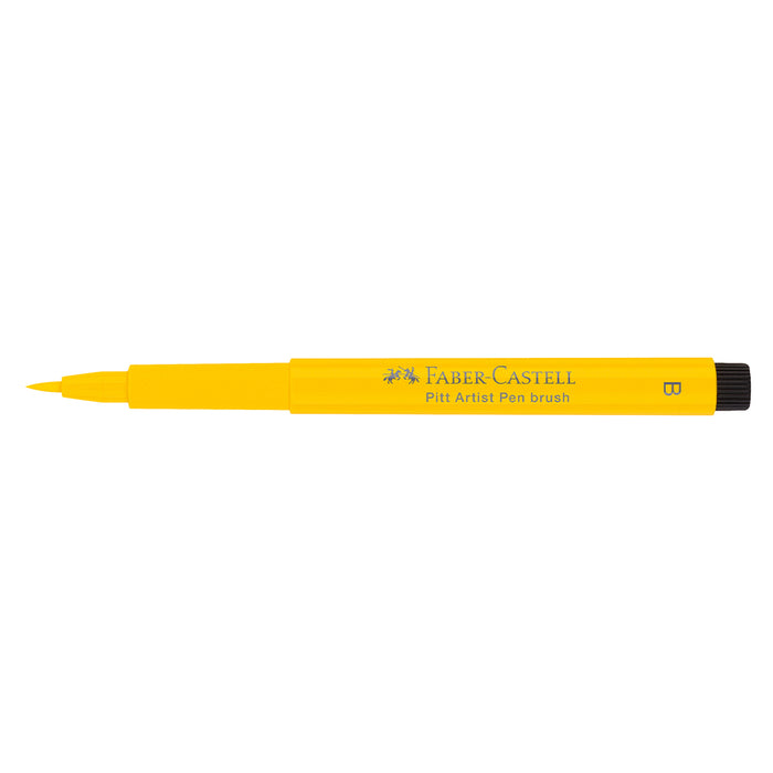Faber Castell Pitt Artist Pen® Brush - #107 Cadmium Yellow - #167407 Pitt Artist Pens