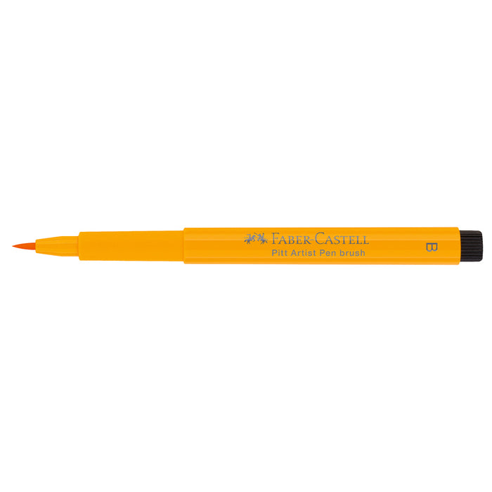 Faber Castell Pitt Artist Pen® Brush - #109 Dark Chrome Yellow - #167409 Pitt Artist Pens