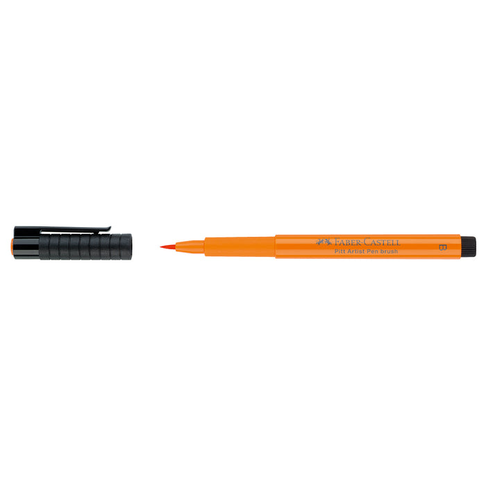Faber Castell Pitt Artist Pen® Brush - #113 Orange Glaze - #167413 Pitt Artist Pens
