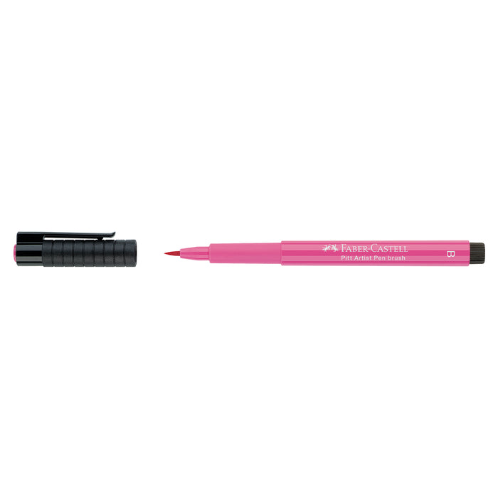 Faber Castell Pitt Artist Pen® Brush - #129 Pink Madder Lake - #167429 Pitt Artist Pens