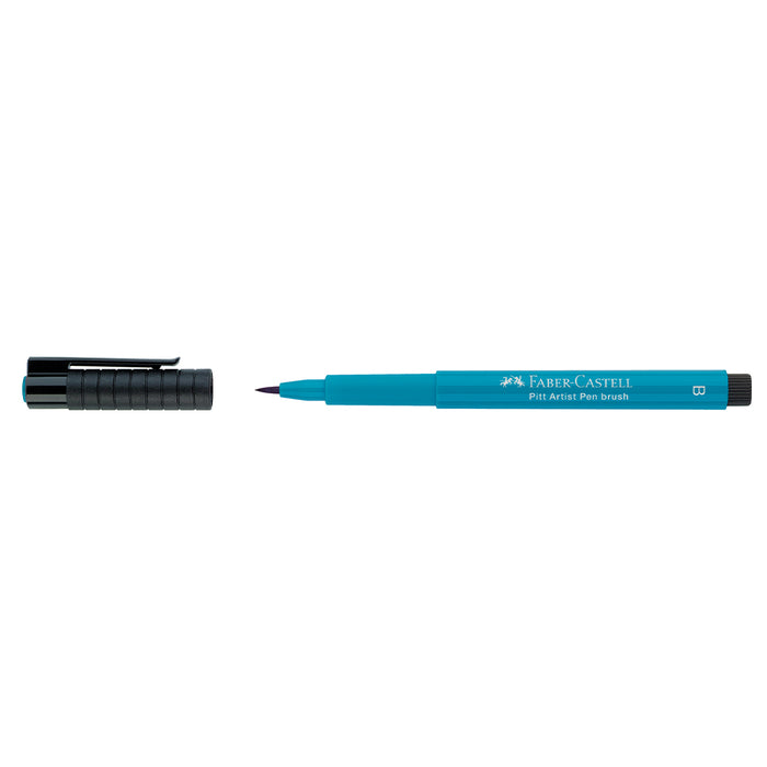 Faber Castell Pitt Artist Pen® Brush - #153 Cobalt Turquoise - #167453 Pitt Artist Pens