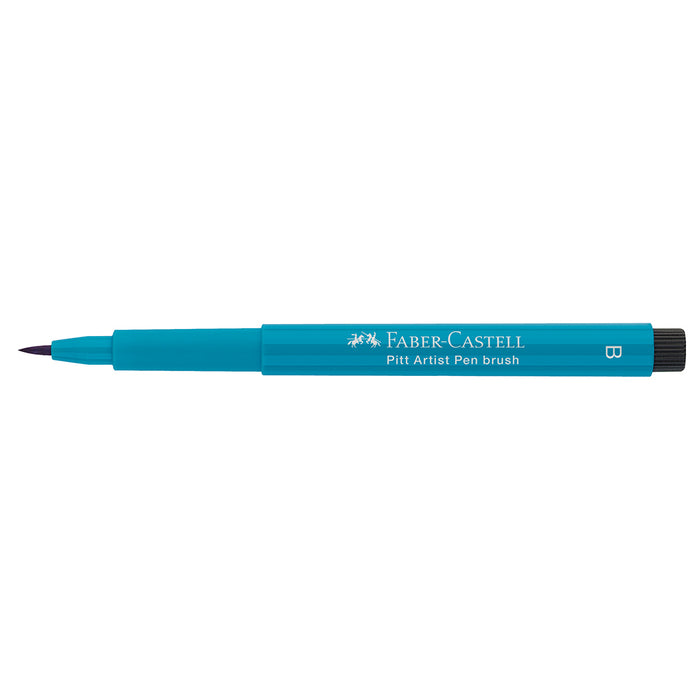 Faber Castell Pitt Artist Pen® Brush - #153 Cobalt Turquoise - #167453 Pitt Artist Pens