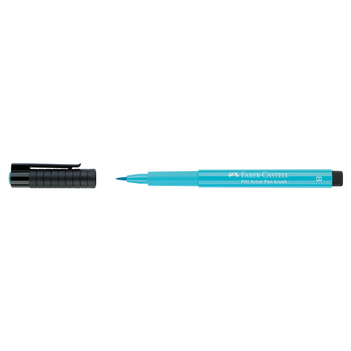 Faber Castell Pitt Artist Pen® Brush - #154 Light Cobalt Turquoise - #167454 Pitt Artist Pens