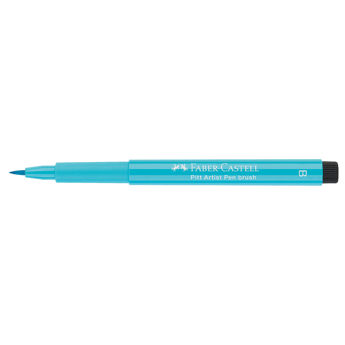 Faber Castell Pitt Artist Pen® Brush - #154 Light Cobalt Turquoise - #167454 Pitt Artist Pens