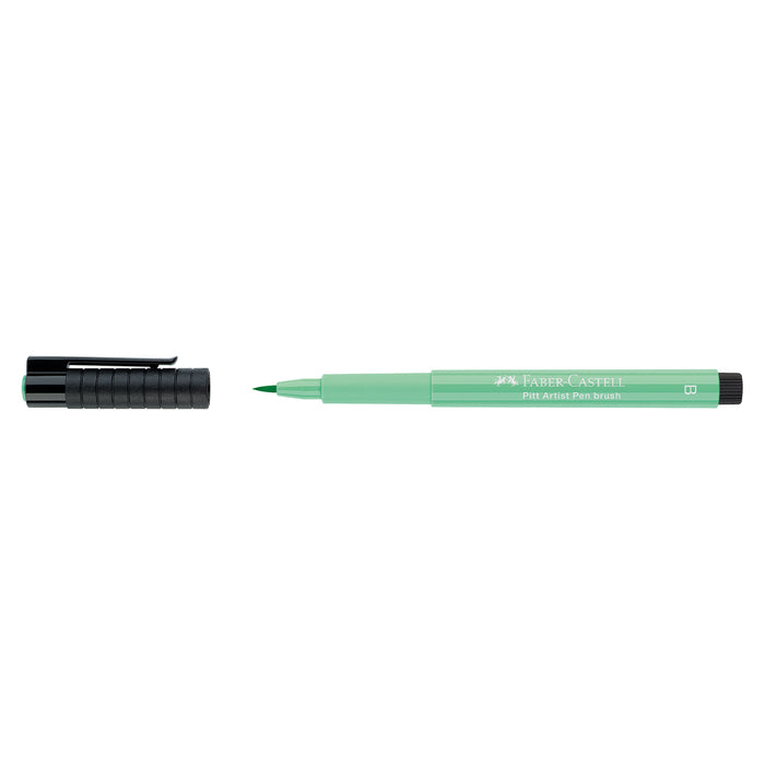 Faber Castell Pitt Artist Pen® Brush - #162 Light Phthalo Green - #167462 Pitt Artist Pens