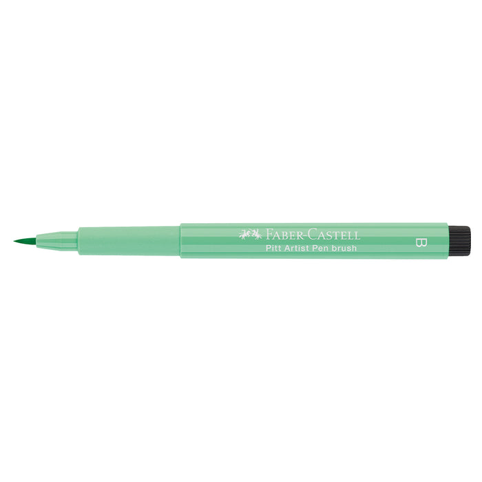 Faber Castell Pitt Artist Pen® Brush - #162 Light Phthalo Green - #167462 Pitt Artist Pens