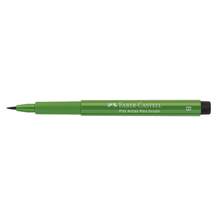 Faber Castell Pitt Artist Pen® Brush - #167 Permanent Green Olive - #167467 Pitt Artist Pens