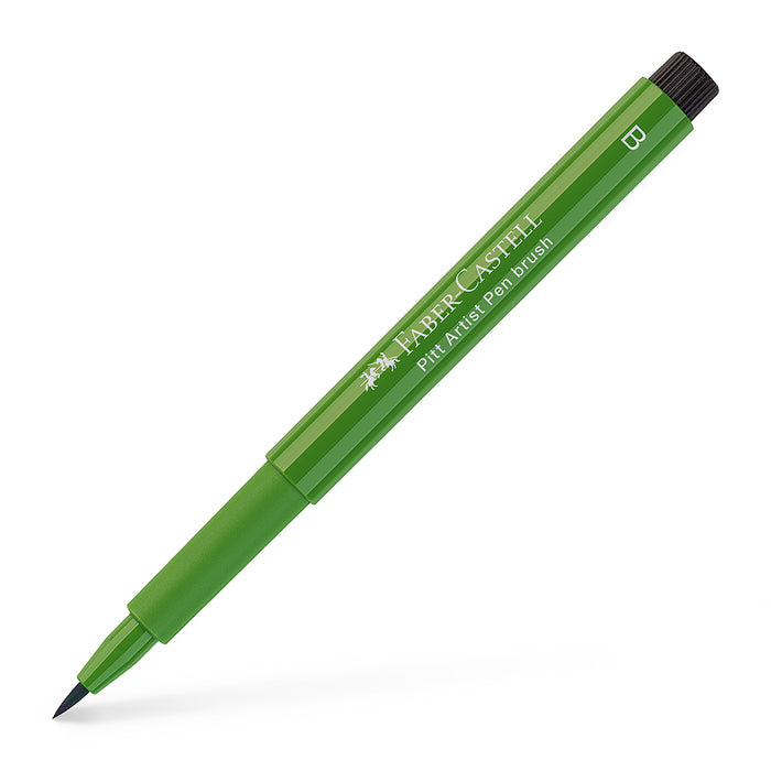 faber castell Pitt Artist Pen® Brush - #167 Permanent Green Olive - #167467 Pitt Artist Pens