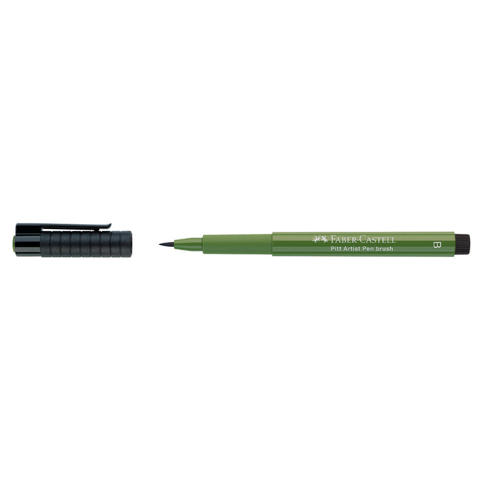 Faber Castell Pitt Artist Pen® Brush - #174 Chromium Green Opaque - #167476 Pitt Artist Pens
