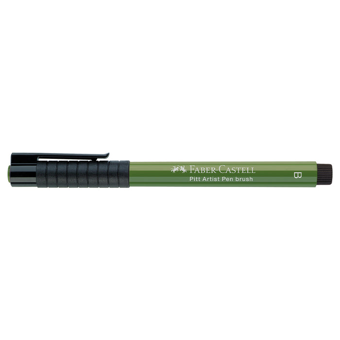 Faber Castell Pitt Artist Pen® Brush - #174 Chromium Green Opaque - #167476 Pitt Artist Pens