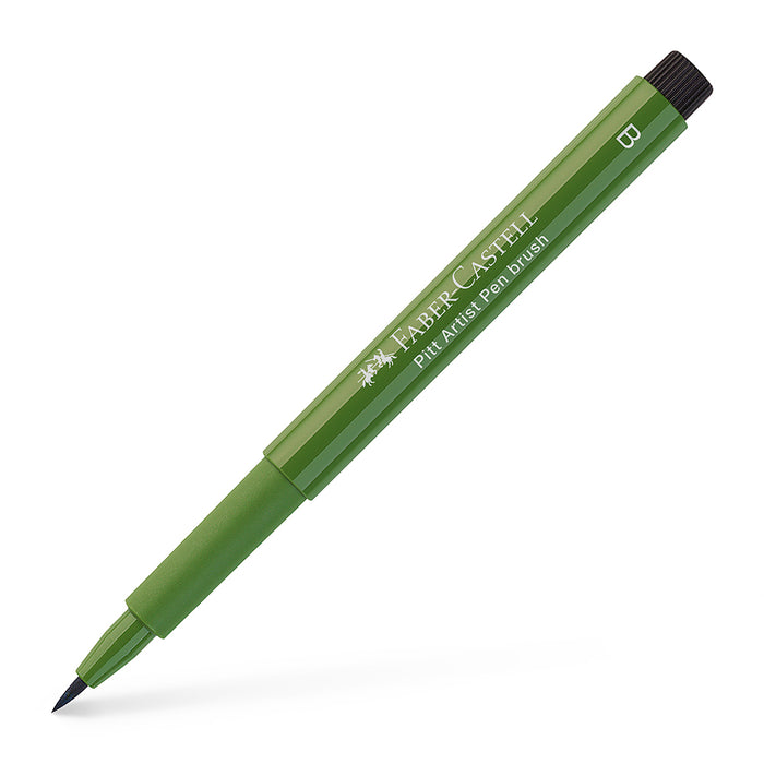 faber castell Pitt Artist Pen® Brush - #174 Chromium Green Opaque - #167476 Pitt Artist Pens