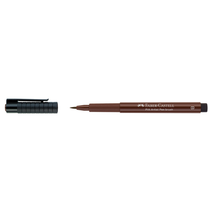 Faber Castell Pitt Artist Pen® Brush - #175 Dark Sepia - #167475 Pitt Artist Pen