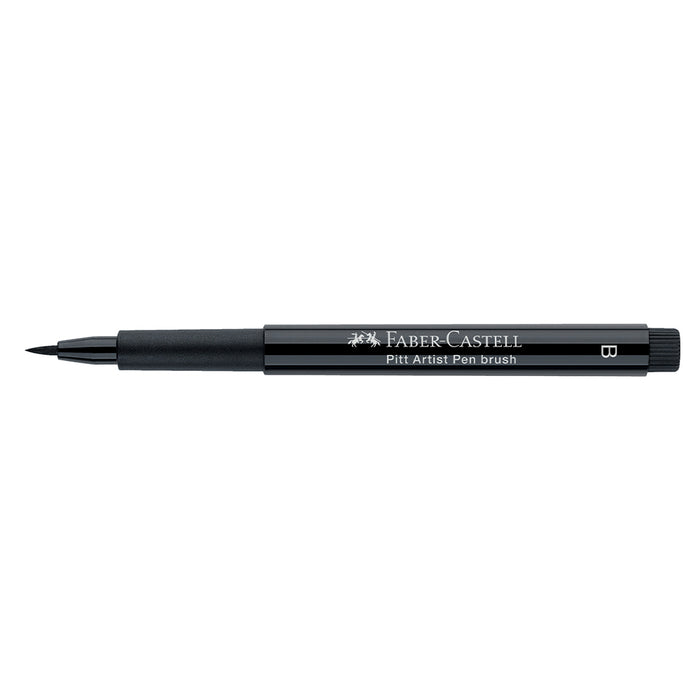 Faber Castell Pitt Artist Pen® Brush India Ink Pen Black - #167499 Pitt Artist Pen