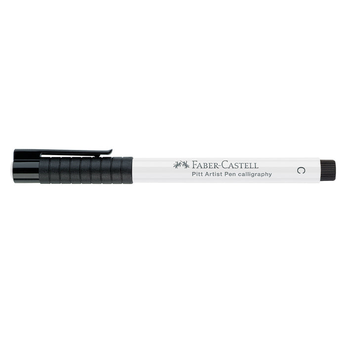 Faber Castell Pitt Artist Pen® Calligraphy - #101 White - #167501 Pitt Artist Pens