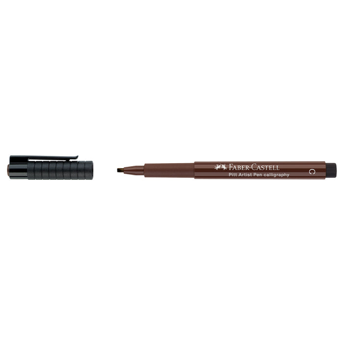 Faber Castell Pitt Artist Pen® Calligraphy - #175 Dark Sepia - #167575 Pitt Artist Pens