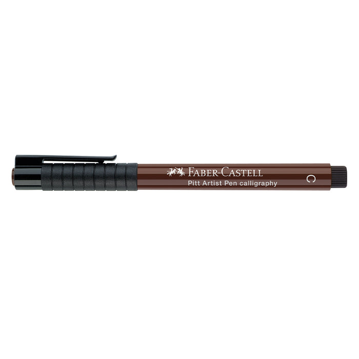 Faber Castell Pitt Artist Pen® Calligraphy - #175 Dark Sepia - #167575 Pitt Artist Pens