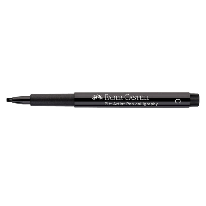 Faber Castell Pitt Artist Pen® Calligraphy - #199 Black - #167599 Pitt Artist Pen