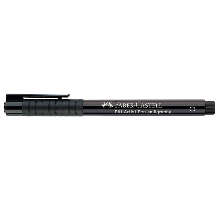 Faber Castell Pitt Artist Pen® Calligraphy - #199 Black - #167599 Pitt Artist Pen