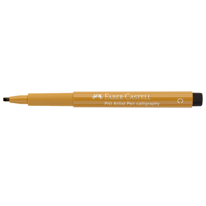 Faber Castell Pitt Artist Pen® Calligraphy - #268 Green Gold - #167568 Pitt Artist Pens