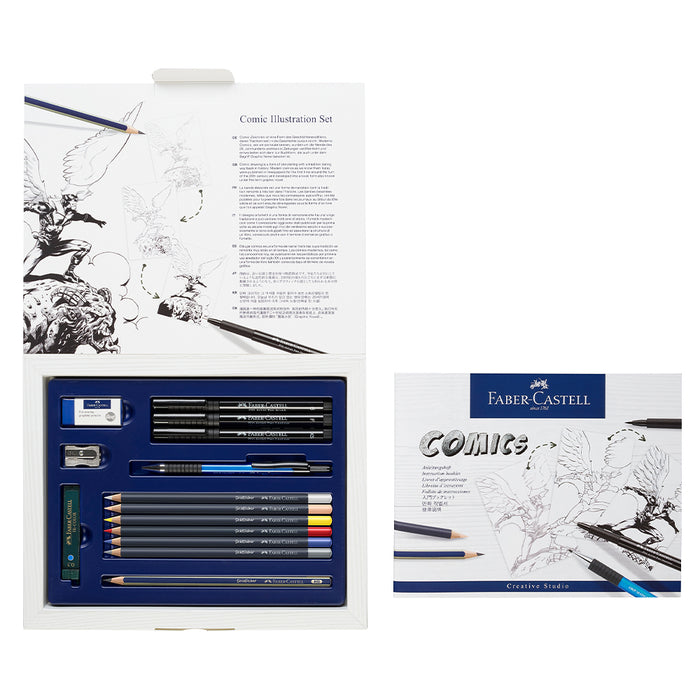Faber Castell Pitt Artist Pen® Comic Illustration Set - #167195 Pitt Artist Pens