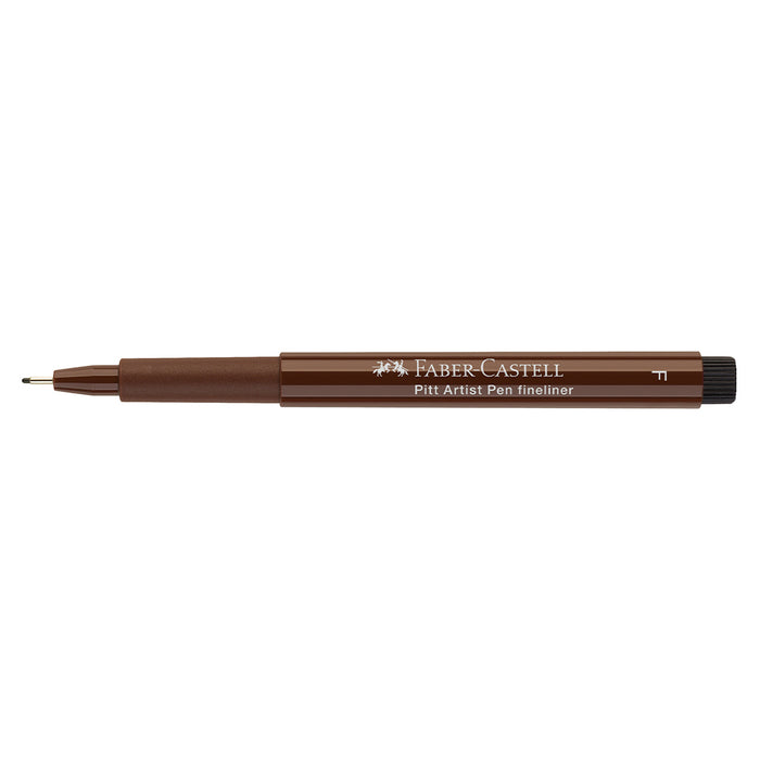 Faber Castell Pitt Artist Pen® Fine - #175 Dark Sepia - #167275 Pitt Artist Pen