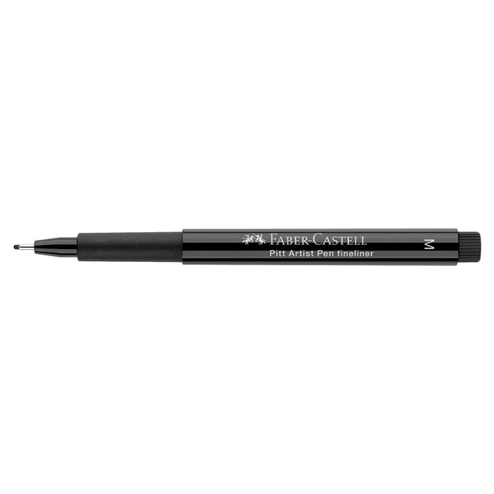 Faber Castell Pitt Artist Pen® Fineliner M India Ink Pen Black - #167399 Pitt Artist Pen