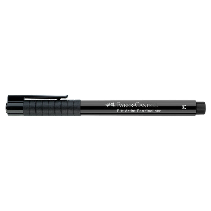 Faber Castell Pitt Artist Pen® Fineliner M India Ink Pen Black - #167399 Pitt Artist Pen