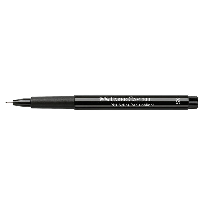 Faber Castell Pitt Artist Pen® Fineliner XS India Ink Pen Black - #167099 Pitt Artist Pen