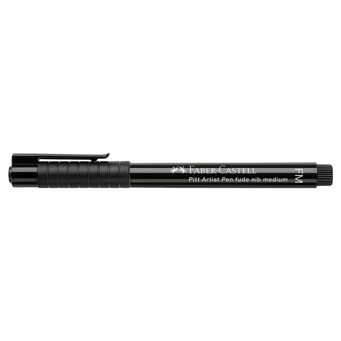 Faber Castell Pitt Artist Pen® Fude Medium - #199 Black - #167894 Pitt Artist Pens