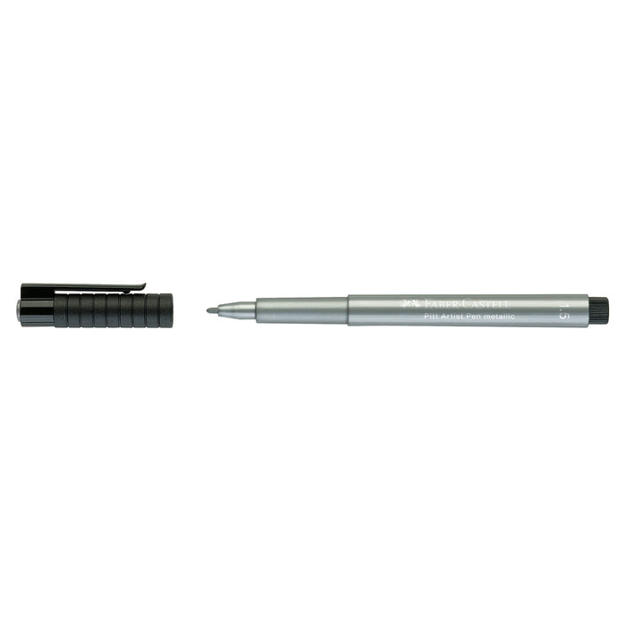 Faber Castell Pitt Artist Pen® Metallic - #251 Silver - #167351 Pitt Artist Pens