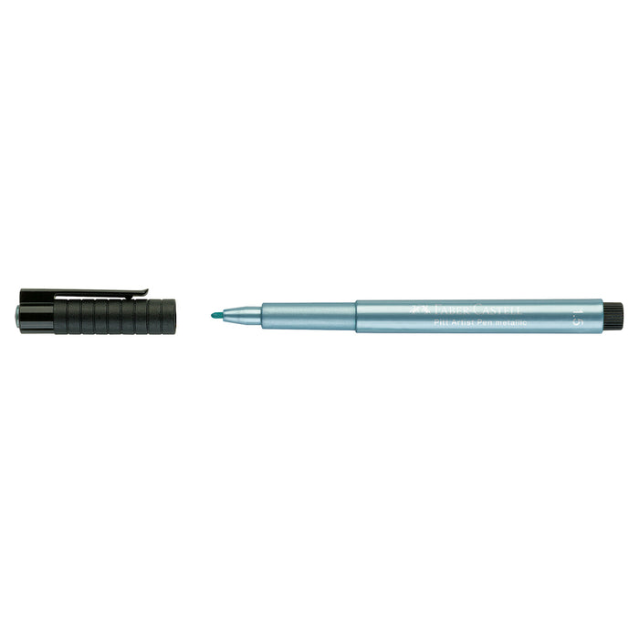 Faber Castell Pitt Artist Pen® Metallic - #292 Blue - #167392 Pitt Artist Pens