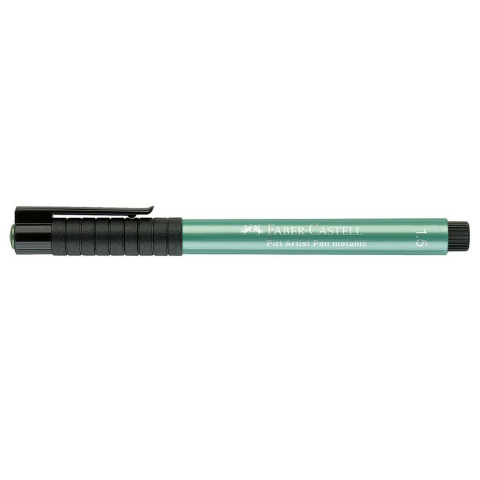 Faber Castell Pitt Artist Pen® Metallic - #294 Green - #167394 Pitt Artist Pens