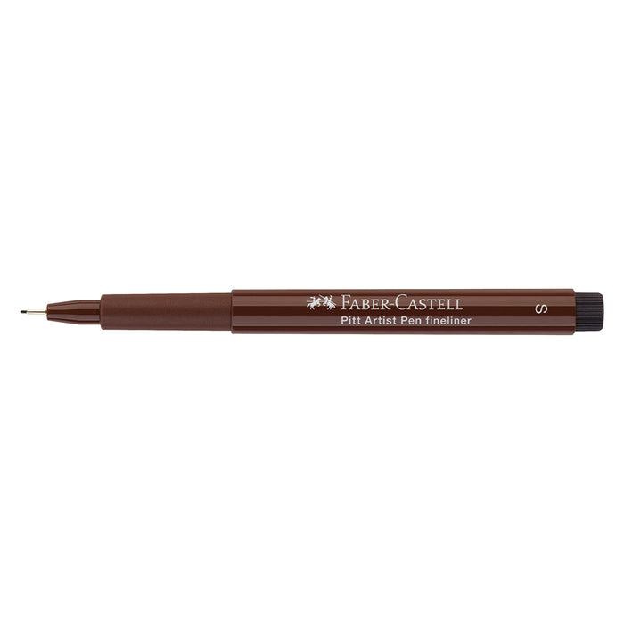 Faber Castell Pitt Artist Pen® Superfine - #175 Dark Sepia - #167175 Pitt Artist Pen