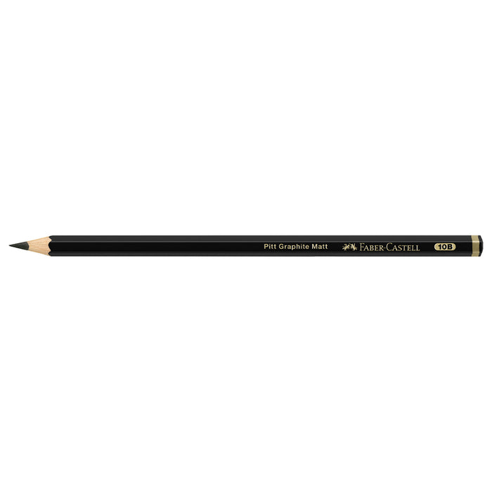 Faber Castell Pitt Graphite Matt Pencil 10B - #115210 Graphite Pencil