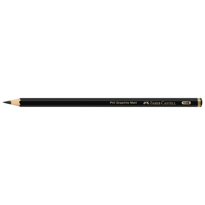 Faber Castell Pitt Graphite Matt Pencil 14B - #115214 Graphite Pencil