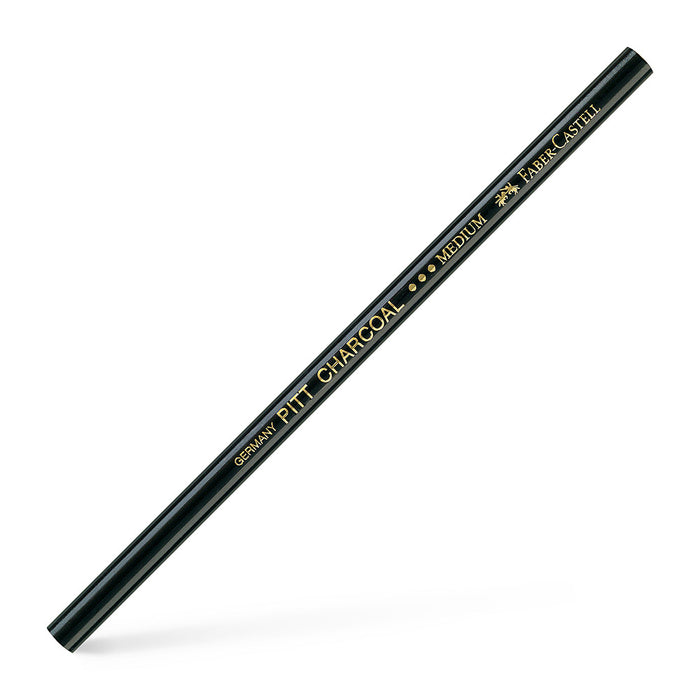 faber castell Pitt® Natural Charcoal Pencil - Medium - #117400 Charcoal Pencil