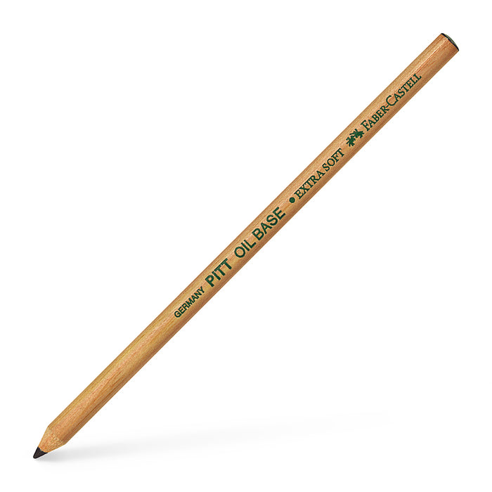 faber castell Pitt® Oil-Based Pencil Black - Extra Soft - #112601 Oil Based Pencil