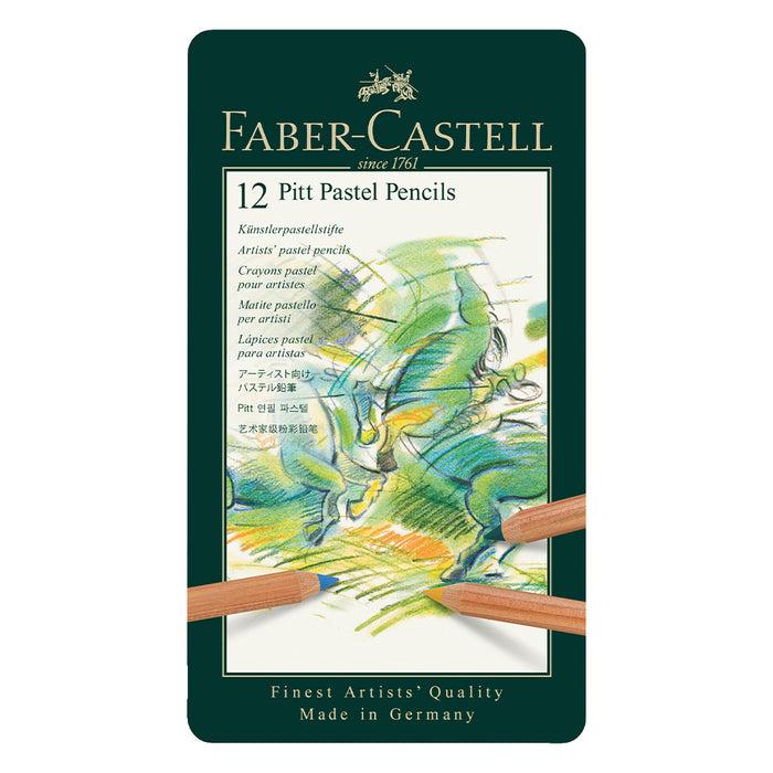 faber castell Pitt® Pastel Pencils - Tin of 12 - #112112 Pastel Pencil