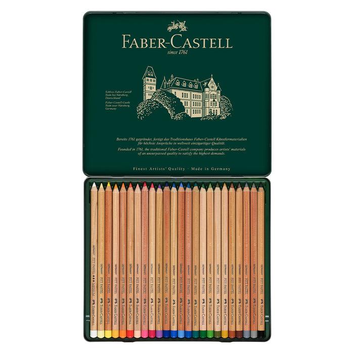 Faber Castell Pitt® Pastel Pencils - Tin Of 24 - #112124 Pastel Pencil