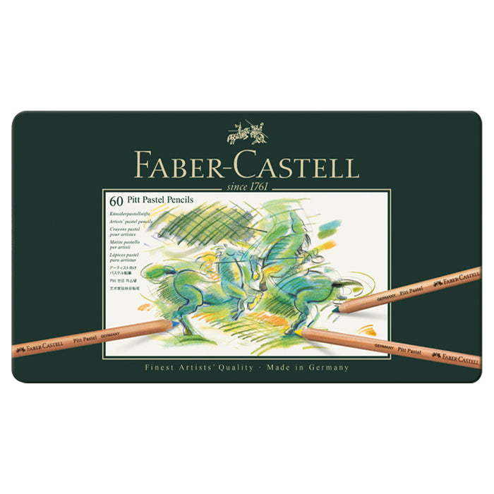 Faber Castell Pitt® Pastel Pencils - Tin Of 60 - #112160 Pastel Pencil