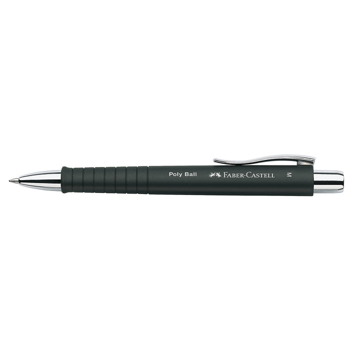 Faber Castell Poly Ball Ballpoint Pen XB - Black - #241199 Ballpoint Pen