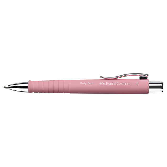 Faber Castell Poly Ball Ballpoint Pen XB - Rose - #241127 Ballpoint Pen