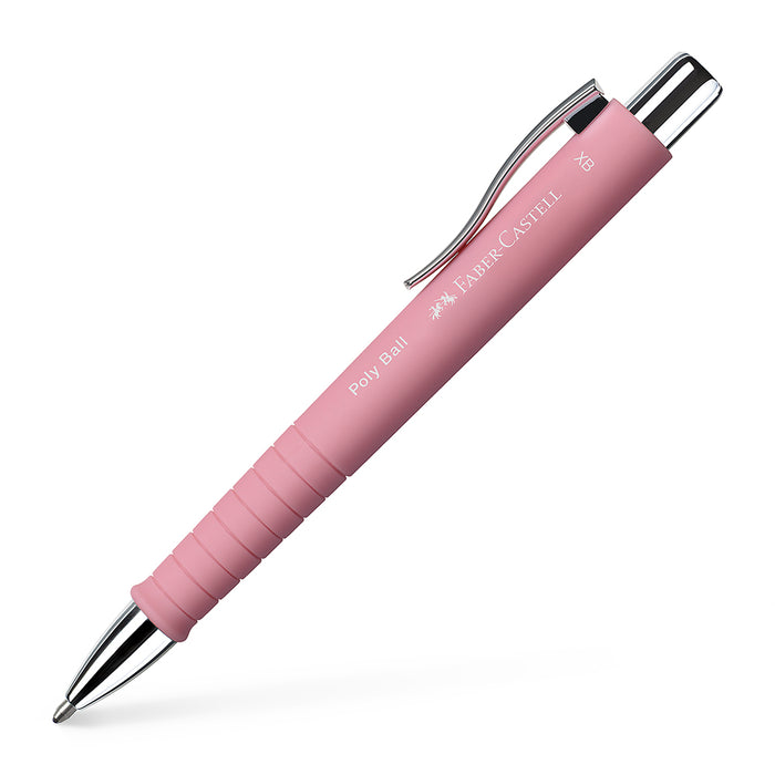 Faber Castell Poly Ball Ballpoint Pen XB - Rose - #241127 Ballpoint Pen
