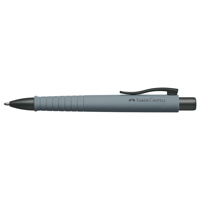 Faber Castell Poly Ball Ballpoint Pen XB - Stone Grey - #241188 Ballpoint Pen