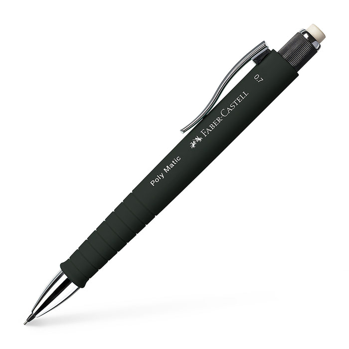 Faber Castell Poly Matic Mechanical Pencil 0.7mm - Black - #133353 Mechanical Pencil