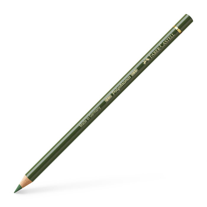 faber castell Polychromos® Artists' Colour Pencil - #174 Chrome Green Opaque - #110174 Colour Pencils